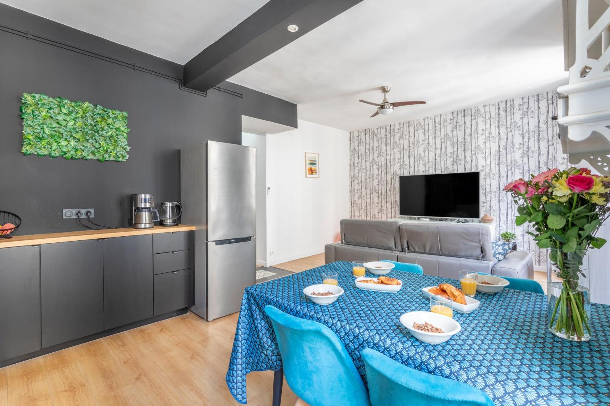 T3 Cosy A Marseille, Proche Vieux-Port Et Gareアパートメント エクステリア 写真