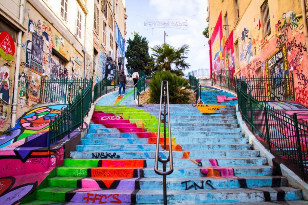 T3 Cosy A Marseille, Proche Vieux-Port Et Gareアパートメント エクステリア 写真